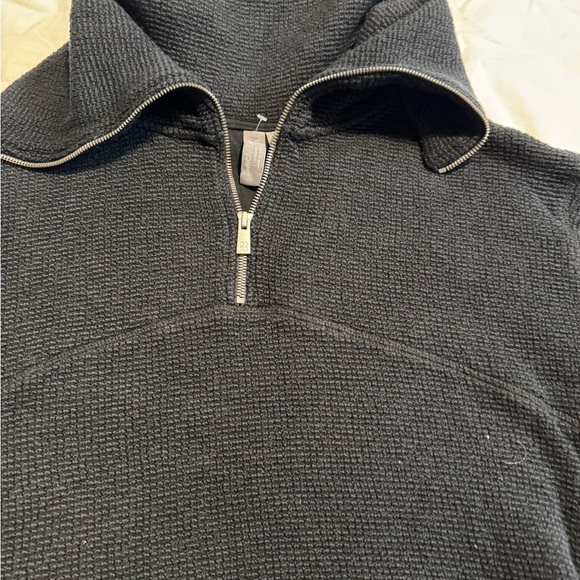 Sweaty Betty Women's Restful Boucle Textured Half Zip Pullover Sweatshirt Size 4 - Picture 5 of 16